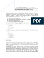 Politica Seguridad Del Paciente VS2 PDF