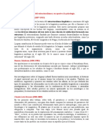 Principales Precursores Del Estructuralismo y Su Aporte A La Psicologia