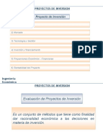 Evaluación económica de proyectos de inversión