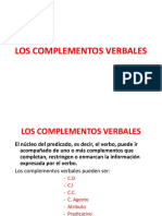 Los Complementos Verbales PDF