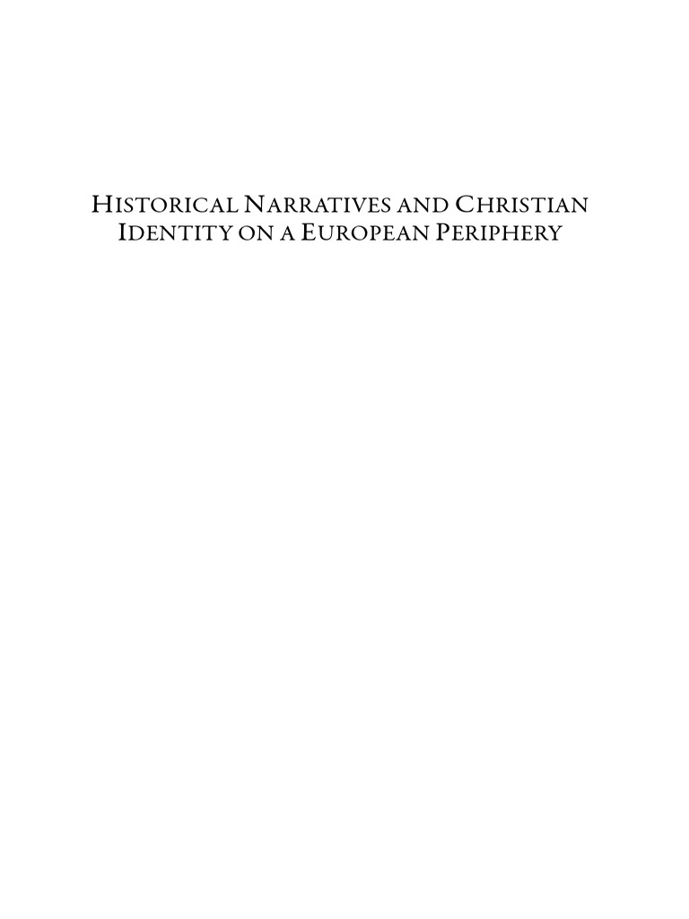 Medieval Texts And Cultures Of Northern Europe 26 Ildar H Garipzanov Historical Narratives And Christian Identity On A European Periphery Ear Pdf Scandinavia Narrative