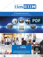 AtlasIED - IPX IP Enabled Solutions Brochure