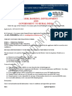State Bank of India Digital Save Solution CSP Form PDF