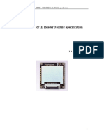 YR903 RFID Reader Module Specification