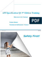 API Spec Q1 9th Edition Training Slides-R1