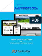 Proposal Penawaran Web Desa PDF