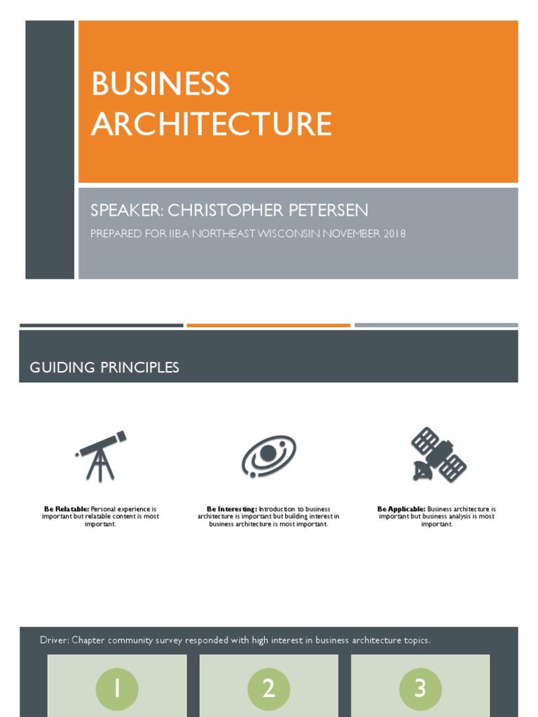 Business Architecture | PDF | Strategic Management | Enterprise ...