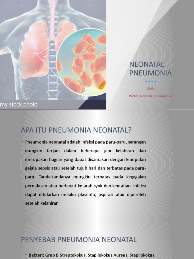 Neonatal Pneumonia Pdf