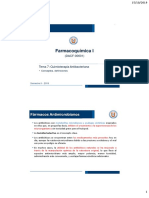 Tema 7.1 Antibacterianos 1. Conceptos, Sulfas, Nitrofuranos y Penicilinas PDF