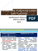 Penelitian Publikasi Dan Plagiasi