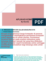 Tugas Aplikasi Komputer - Dalam Bentuk Power Point