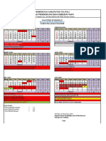 Kalender Pendidikan Semester II SD, SMP