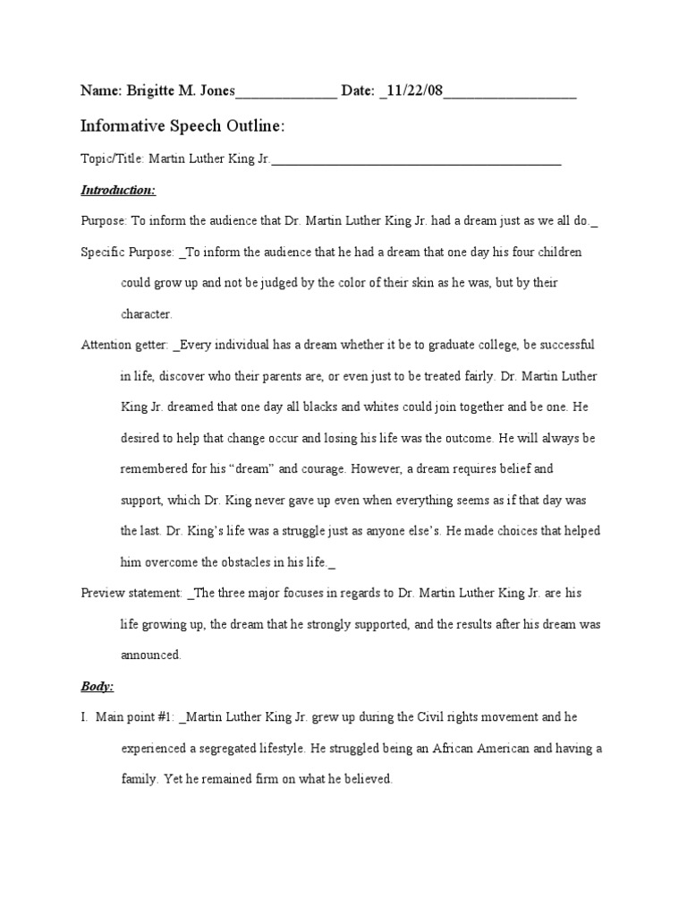 Essay topics about martin luther king jr