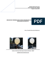Análisis de Variables en Altura Con Base en Los Ozonosondeos Realizados en Bogotá Marzo 2010 PDF