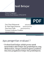 Evaluasi Belajar