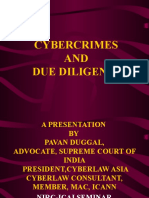 Cybercrimes AND Due Diligence