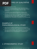 Common Types of Qualitative Research