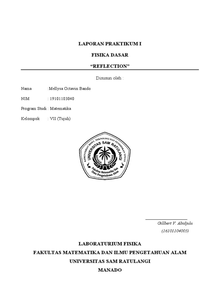 Praktikum Refleksi Cermin Fisika Dasar | PDF | Metode & Bahan Ajar