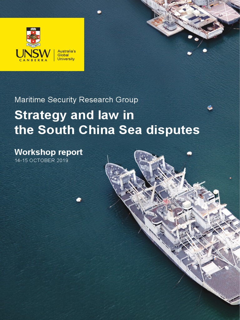 South China Sea Disputes Workshop Report | PDF | South China Sea ...