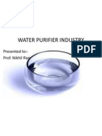 36877461 Water Purifier Industry