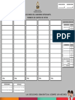 9 Formato de Conteo de Votos PDF