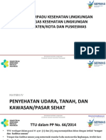 Materi 4 Penyehatan Udara, Tanah, Dan Kawasan Pasar Sehat Orientasi Terpadu 2017