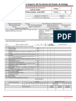 Lista de Cotejo Proyecto Final