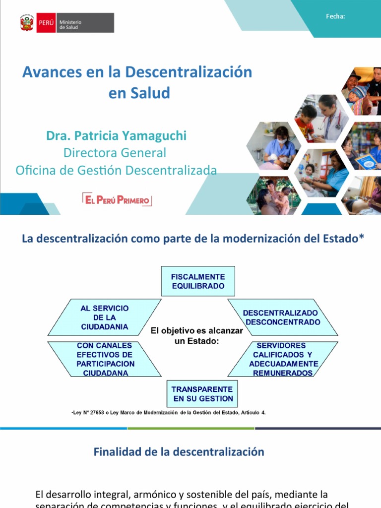 Avances en Descentralización de Salud | PDF | Descentralización | Gobierno
