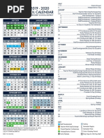 2019-20 Episd Student Calendar Final