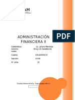 Administración Financiera II - CU