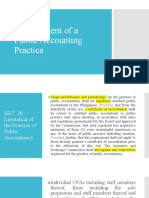 Management of Public Accounting Practice