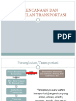 0 - Perencanaan Dan Pemodelan Transportasi2 PDF