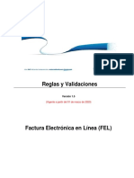 Fel Reglas y Validaciones v1 5 PDF
