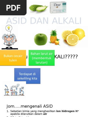 Bab 6 Asid Dan Alkali Pdf