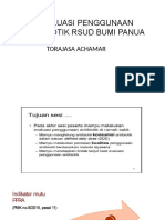 EVALUASI PENGGUNAAN ANTIBIOTIK RSUD BUMI PANUA