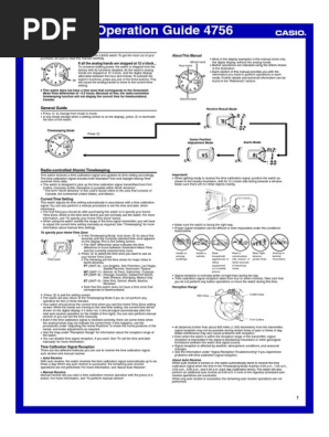 casio wave ceptor 4756