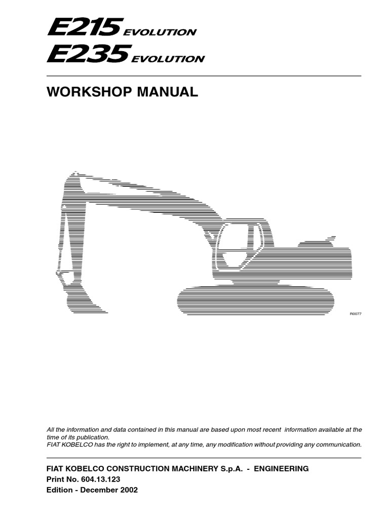 E215 E235 Evolution Gb Pdf Truck Anchor