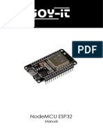 SBC NodeMCU ESP32 Manual - V1.4