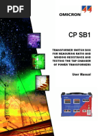 CP SB1 User Manual