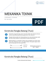 4 - Bahan Kuliah Mekanika Teknik (Konstruksi Rangka Batang)