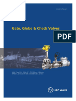 Gate, Globe & Check Valves ASME Class 150 - 2500, (2” - 72”) 50mm - 1800mm
