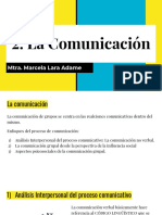 2. La Comunicación