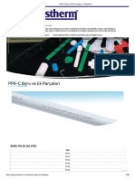 PPR-C Boru Ve Ek Parçaları - Plastherm