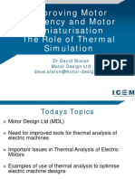 Improving Motor Efficiency with Thermal Simulation