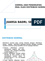 Distribusi Normal Dan Pendekatan Distribusi Binomial Oleh Distribusi Normal TM 3