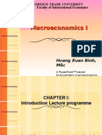 Macroeconomics I-2009
