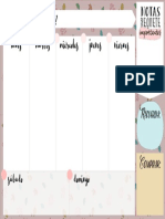 Planificador Semanal PDF