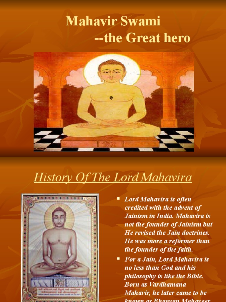 Bhagwan Mahavir Swami | PDF | Moksha | Indian Religions