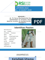 LAPORAN JAGA Dr. Ferry 10 Maret 2020 Ny. Asfiah