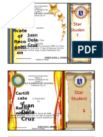 Award Certificates EDITABLE